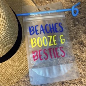 Adult Drink Pouch/ Capri Sun Beaches Booze & Besties